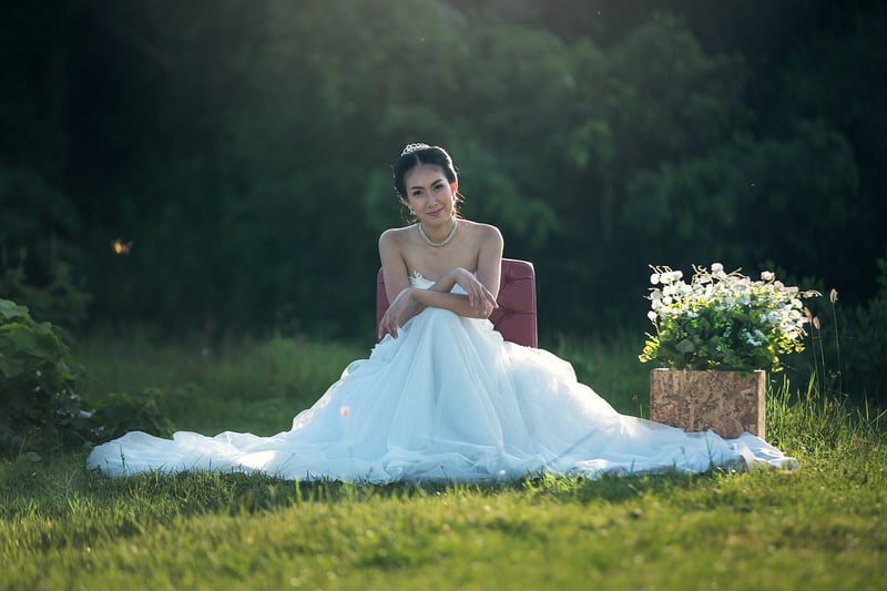 Magical Woodland Wedding Setup